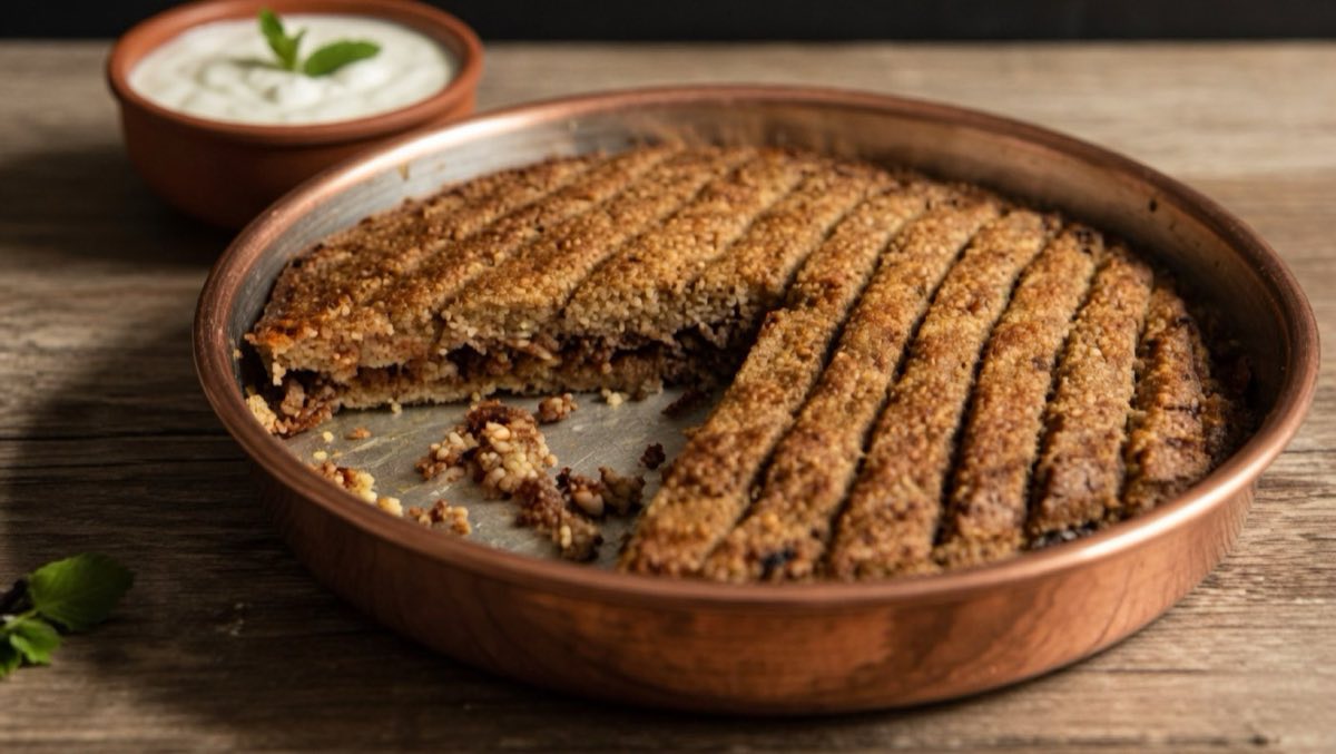 Kibbeh Nayeh — A celebrated raw lamb and bulgur dish, the crown jewel of Lebanese mountain cuisine, served at festive