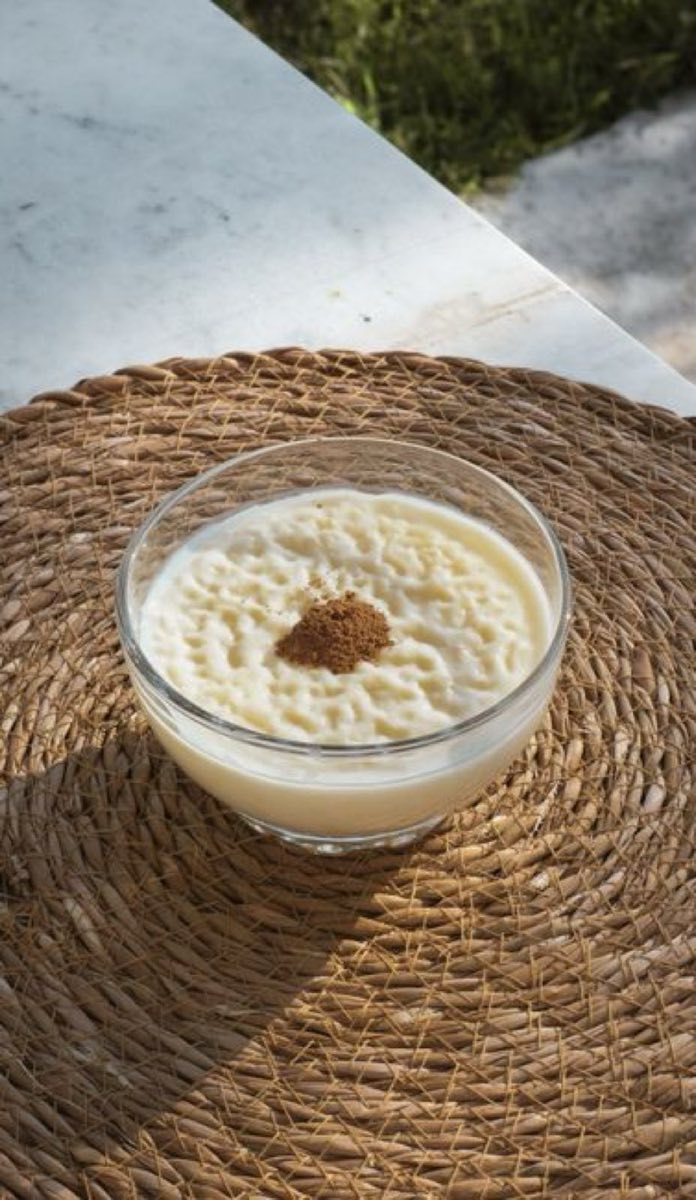 Mamouniyeh — Aleppo Semolina Pudding with Butter — A warm, silky semolina pudding cooked in butter and sugar syrup, perfumed with cinnamon